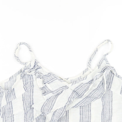 Womens UK Size 10 H&M White Camisole T-Shirt