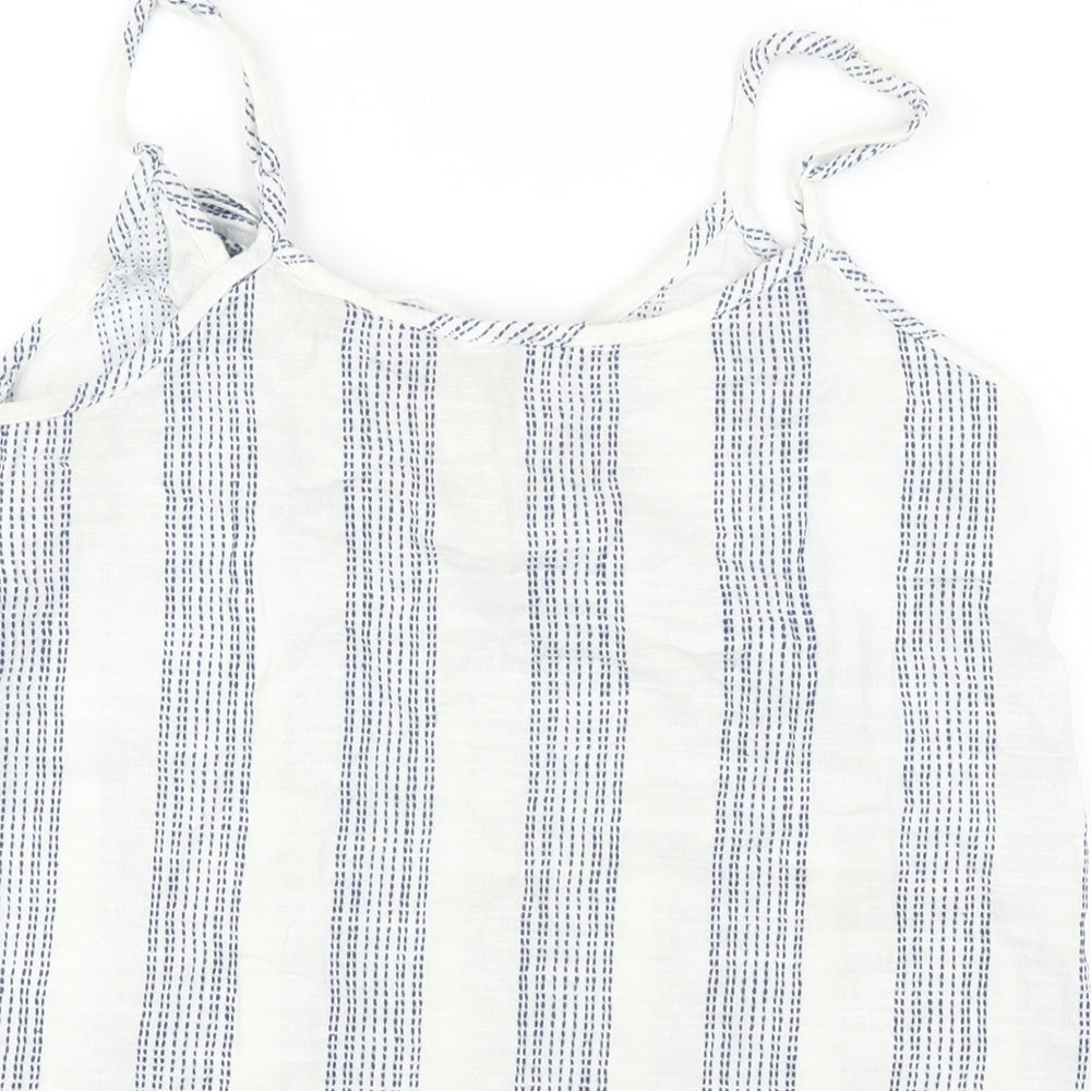 Womens UK Size 10 H&M White Camisole T-Shirt