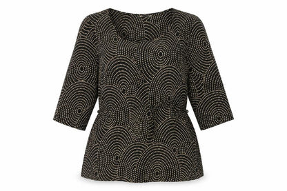 Womens UK Size 14 Marks and Spencer Black Basic T-Shirt
