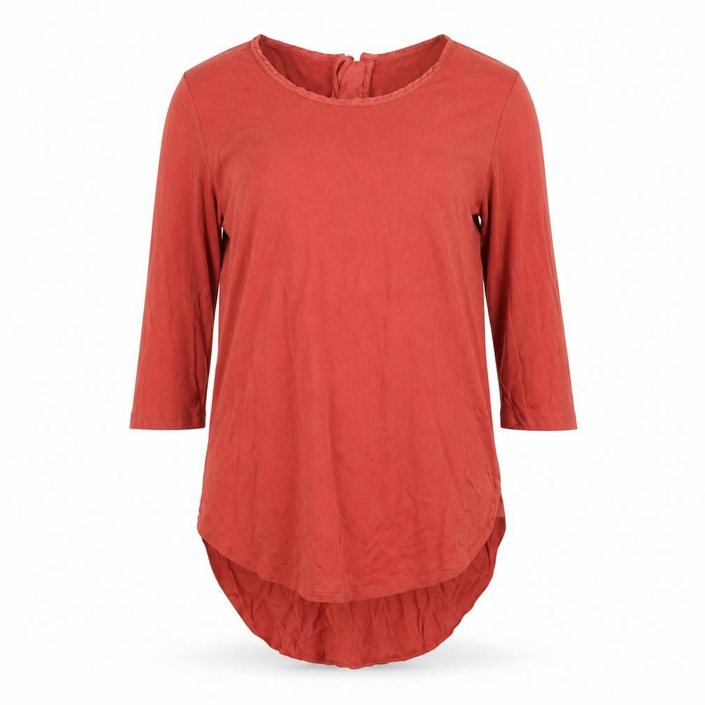 Womens UK Size XS Scotch & Soda Orange Basic T-Shirt