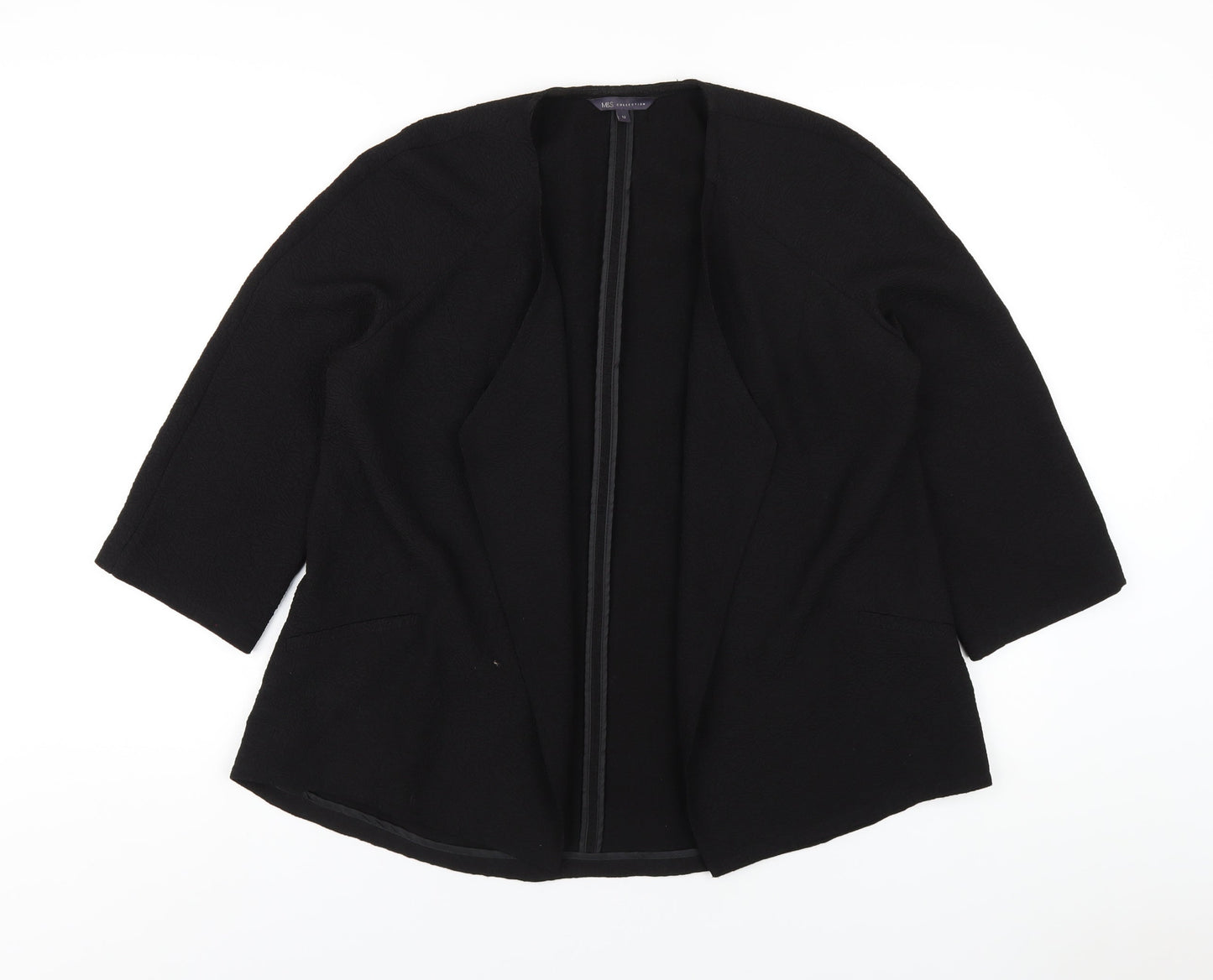Womens UK Size 12 Marks and Spencer Black Jacket