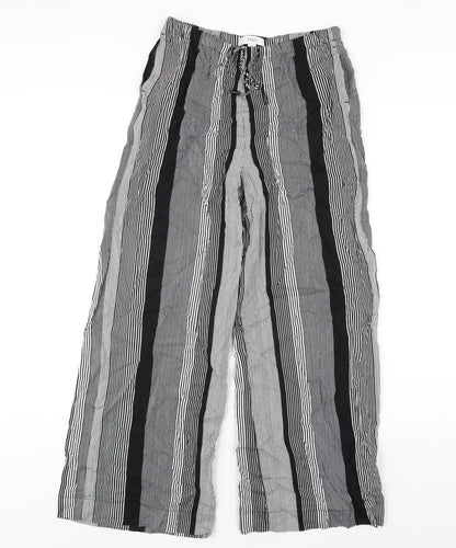 Womens UK Size 8 Marks and Spencer Regular Fit  Black Trousers