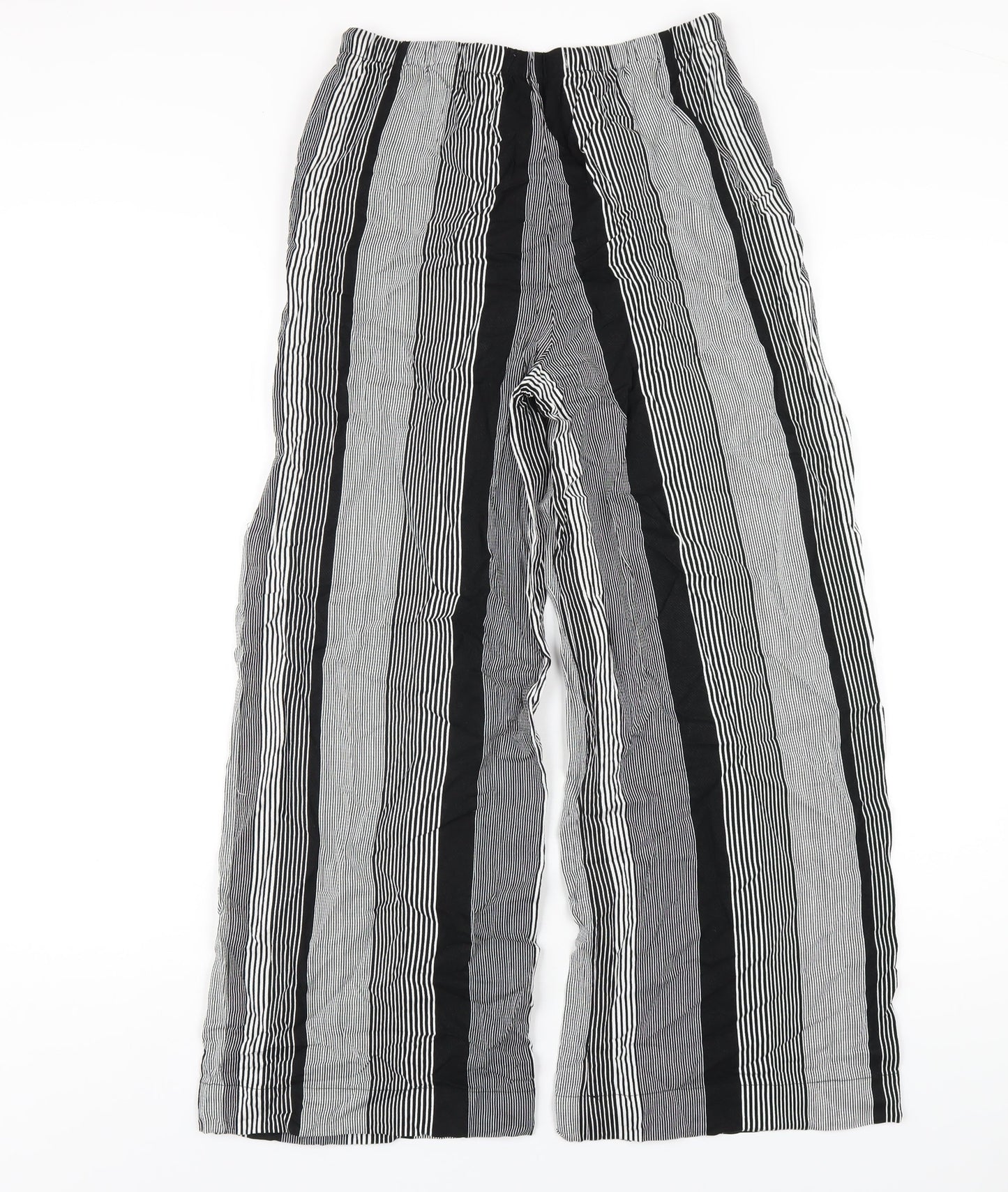 Womens UK Size 8 Marks and Spencer Regular Fit  Black Trousers
