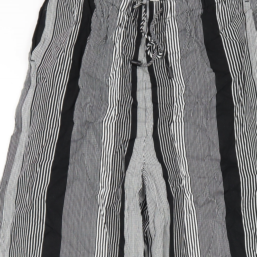 Womens UK Size 8 Marks and Spencer Regular Fit  Black Trousers