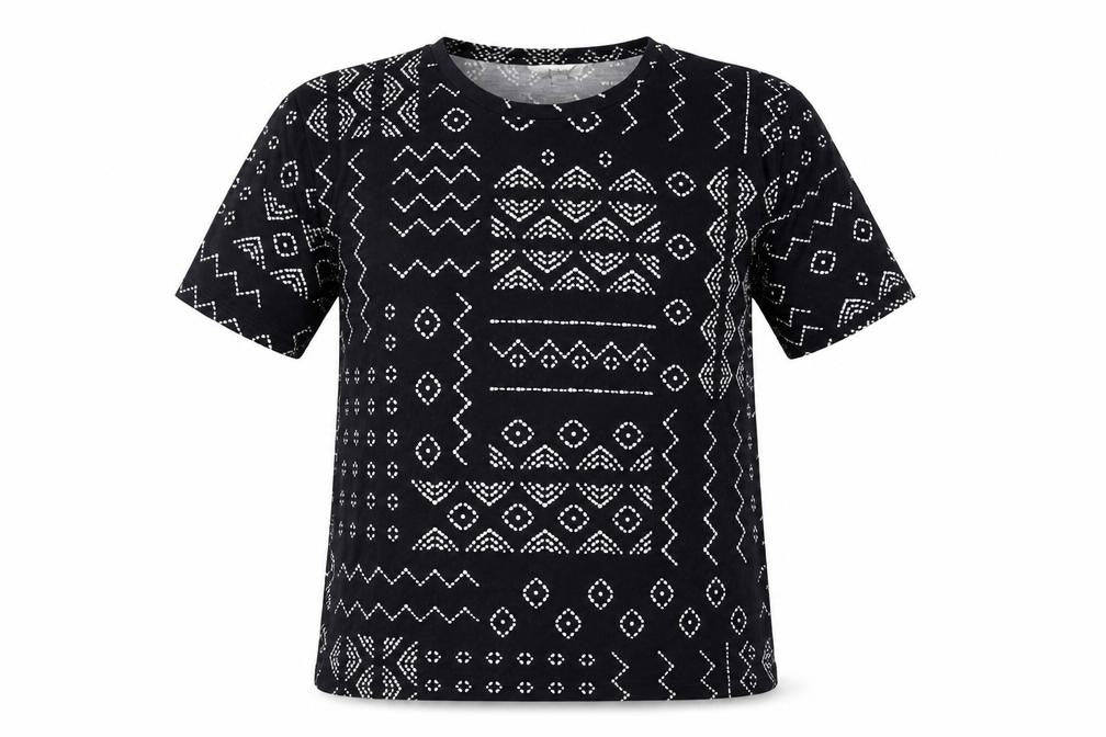 Womens UK Size 8 Marks and Spencer Black Basic T-Shirt
