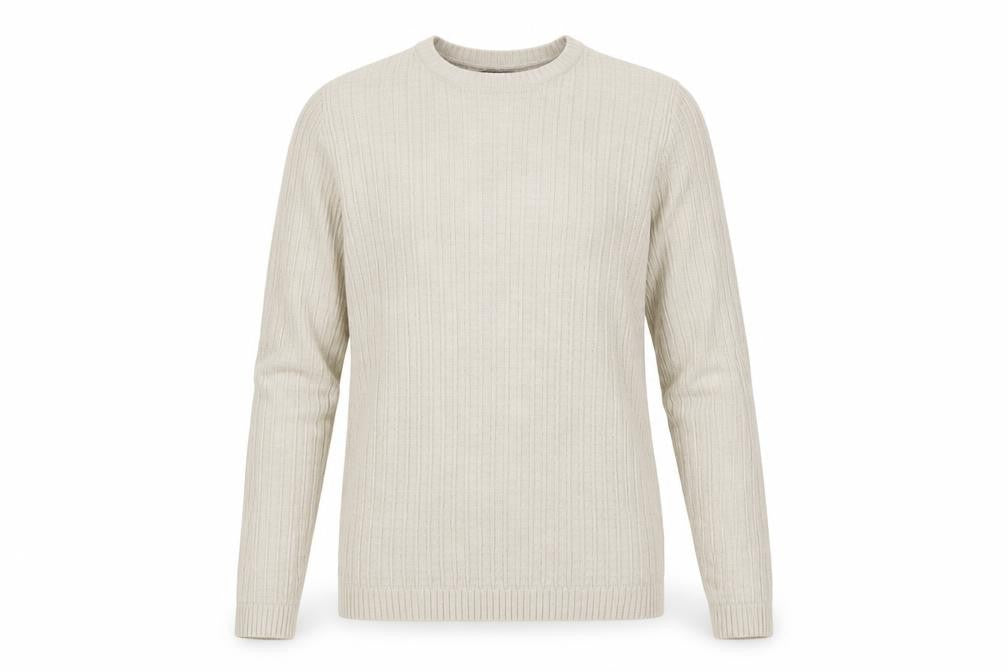 Mens UK Size L ASOS Beige Pullover Jumper