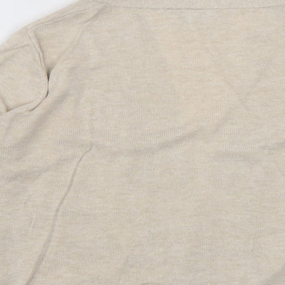 Womens UK Size S Wallis Beige Cardigan Jumper
