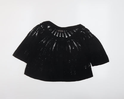 Womens UK Size M Principles Black Shrug Jumper