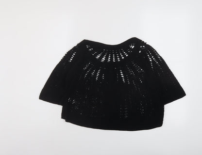 Womens UK Size M Principles Black Shrug Jumper
