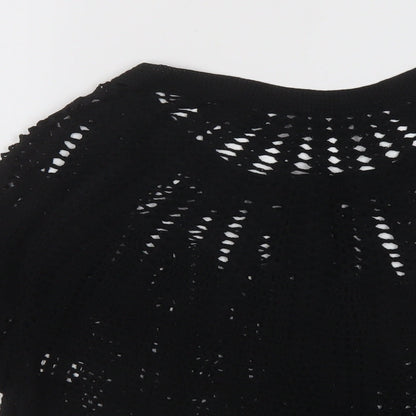 Womens UK Size M Principles Black Shrug Jumper