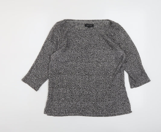 Womens UK Size 10 New Look Grey Pullover Jumper