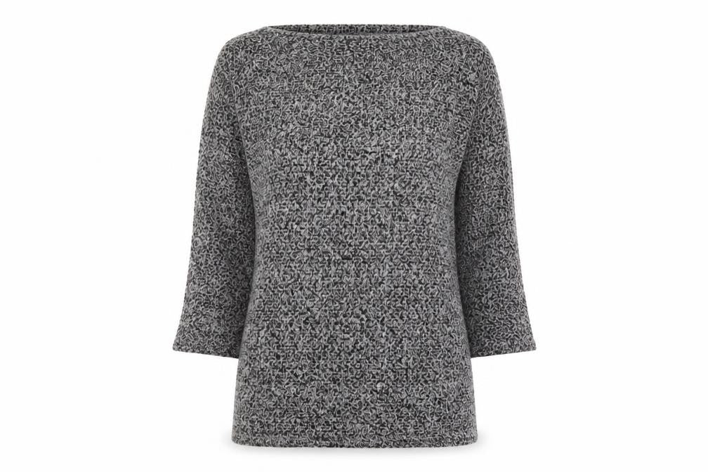 Womens UK Size 10 New Look Grey Pullover Jumper