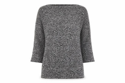 Womens UK Size 10 New Look Grey Pullover Jumper