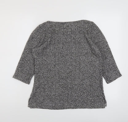 Womens UK Size 10 New Look Grey Pullover Jumper