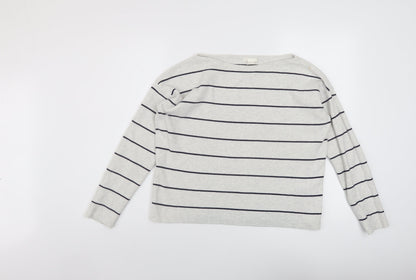 Womens UK Size XS H&M Ivory Pullover Jumper