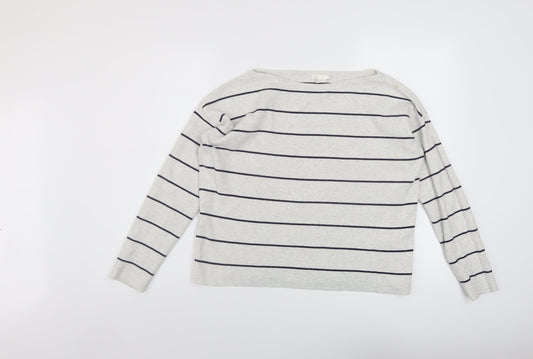Womens UK Size XS H&M Ivory Pullover Jumper
