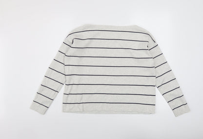 Womens UK Size XS H&M Ivory Pullover Jumper