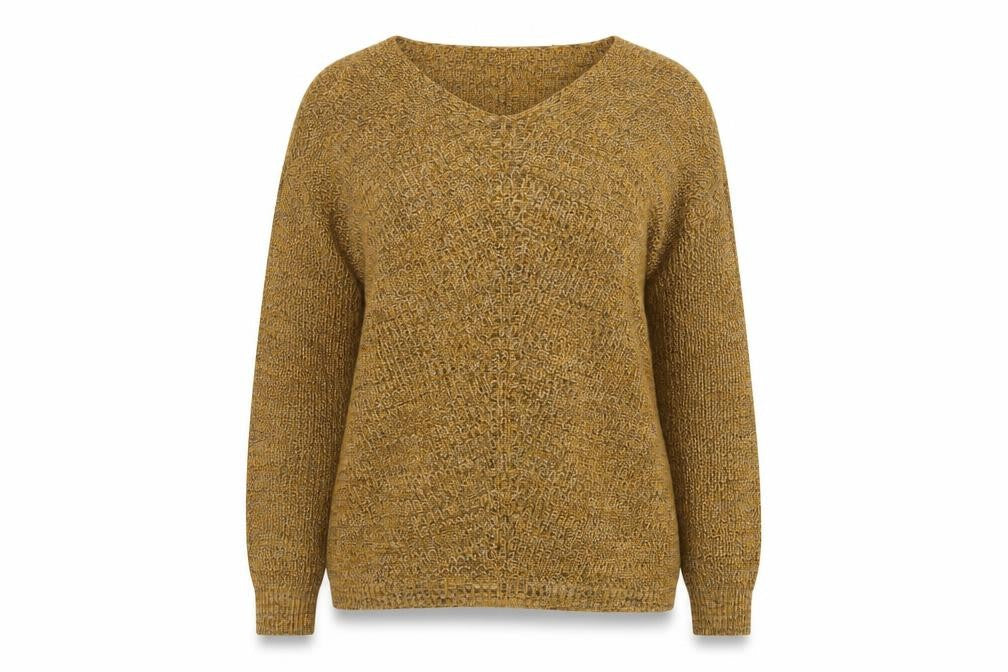 Womens UK Size L Yessica Yellow Pullover Jumper