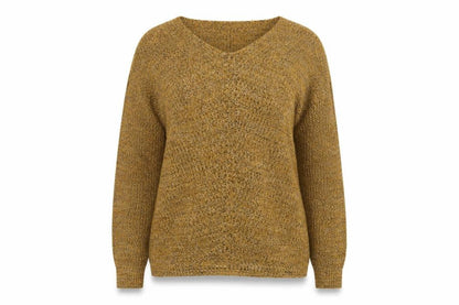 Womens UK Size L Yessica Yellow Pullover Jumper