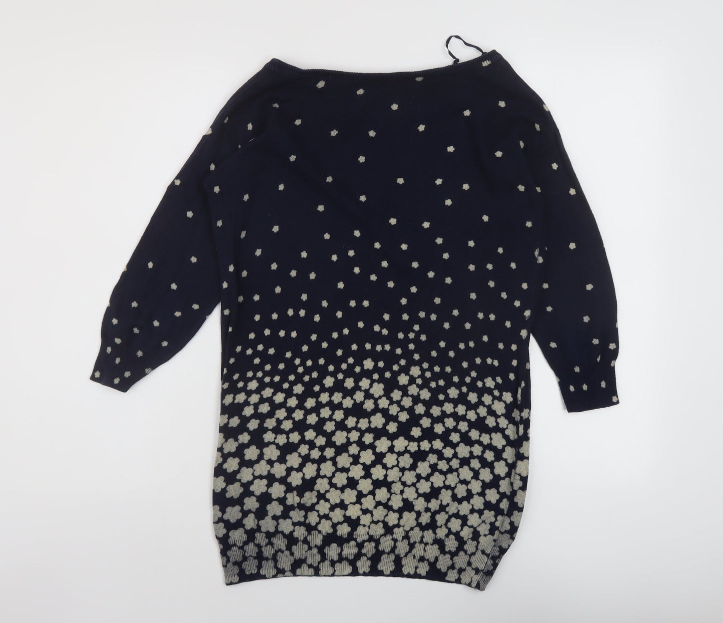 Womens UK Size S Monsoon Blue Pullover Jumper