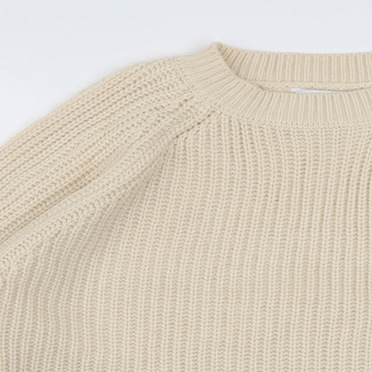 Womens UK Size 10 Very Beige Pullover Jumper