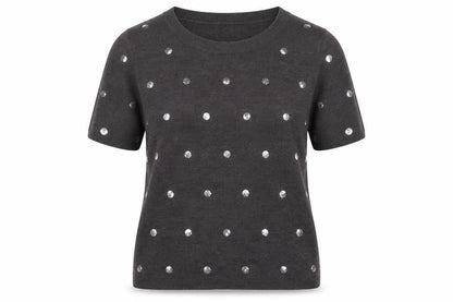 Womens UK Size 16 Marks and Spencer Grey Pullover Jumper
