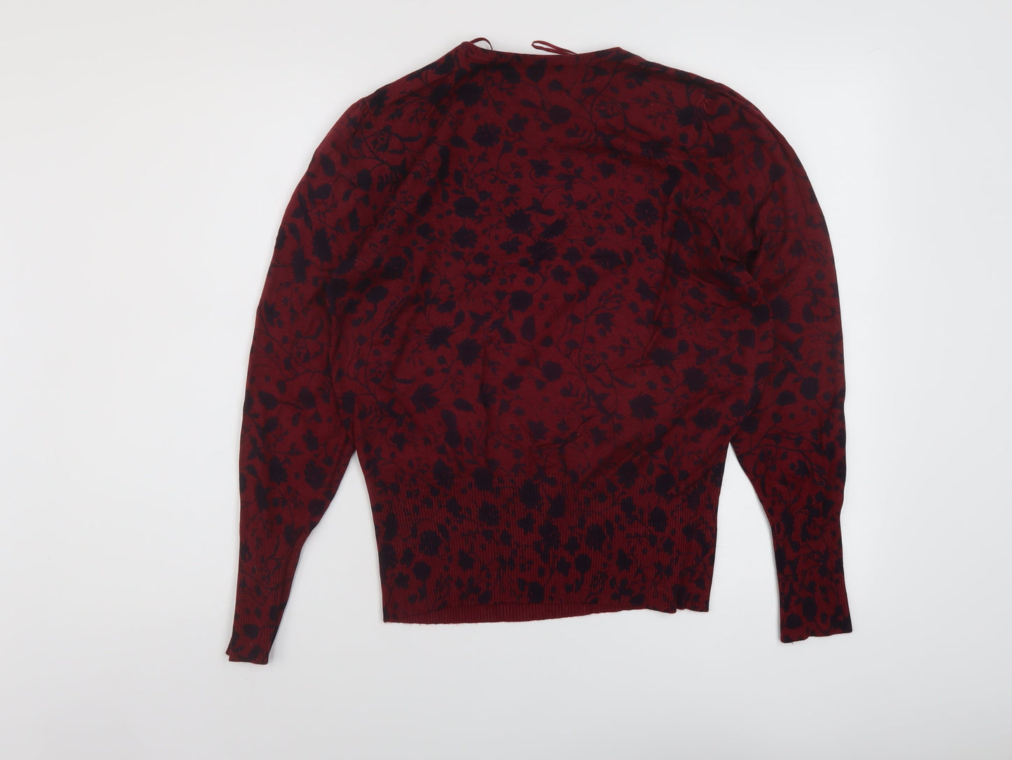 Womens UK Size 14 Marks and Spencer Red Pullover Jumper