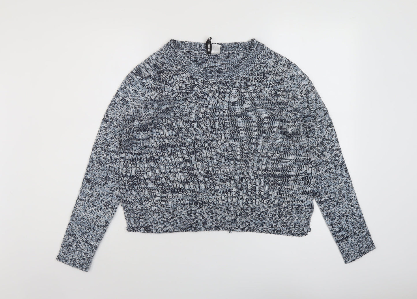 Womens UK Size S H&M Blue Pullover Jumper