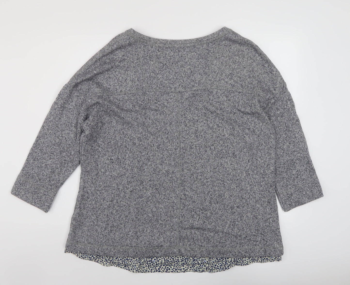 Womens UK Size 20 Marks and Spencer Grey Pullover Jumper