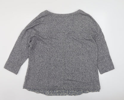 Womens UK Size 20 Marks and Spencer Grey Pullover Jumper