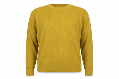 Womens UK Size 20 Marks and Spencer Yellow Pullover Jumper