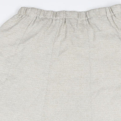 Cotswold Collections Womens Ivory Polyester A-Line Skirt Size 12