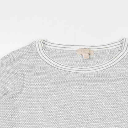 Gap Womens Grey Viscose Pullover Sweatshirt Size M Pullover - Drawstring Hem