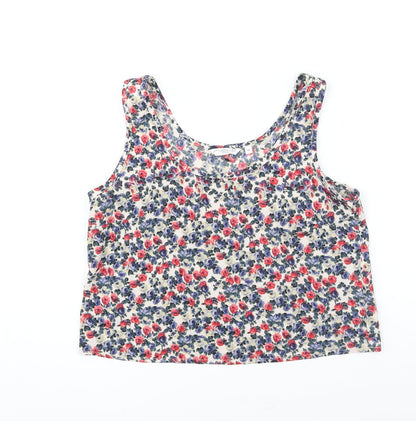 Womens UK Size 10 New Look Multicoloured Camisole Blouse