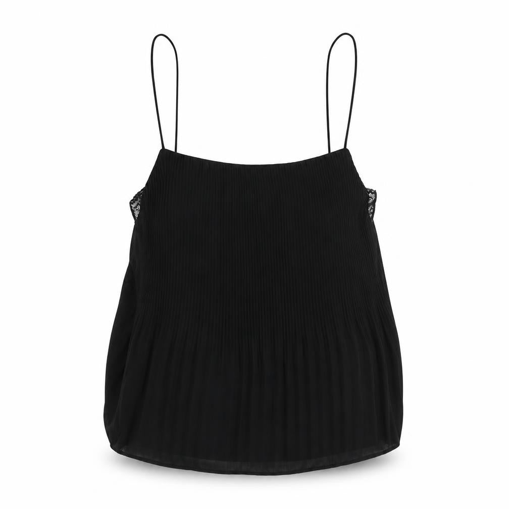 Womens UK Size M Zara Black Camisole Blouse