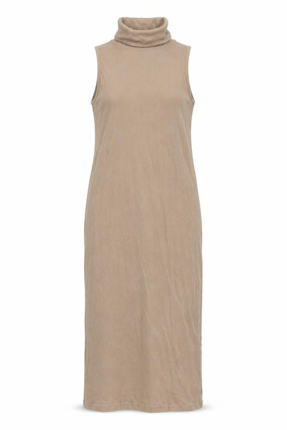 Zara Womens Brown Cotton Bodycon Size L Roll Neck Pullover - Ribbed