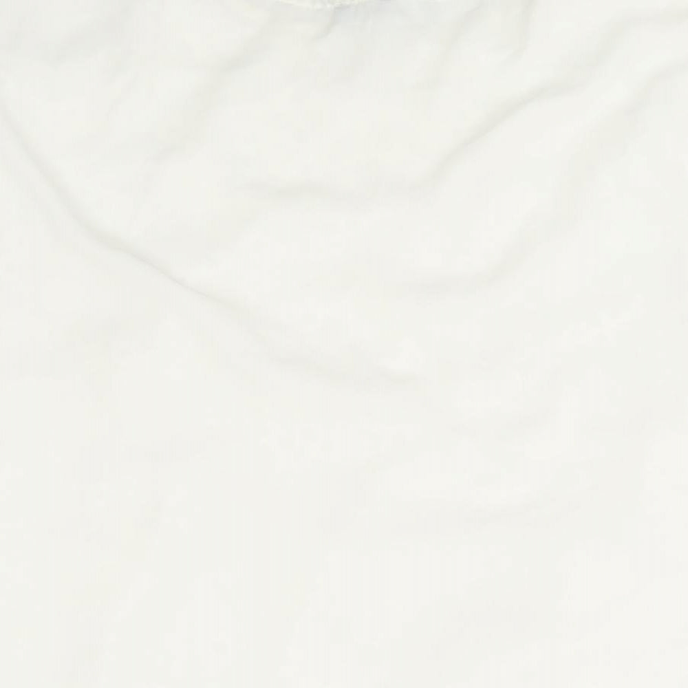 Womens UK Size 14 Red Herring Ivory Basic Blouse