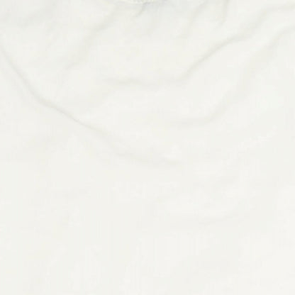 Womens UK Size 14 Red Herring Ivory Basic Blouse
