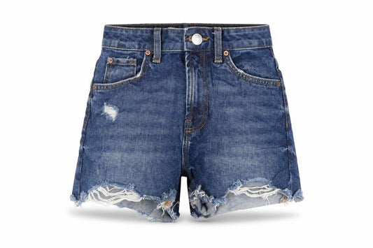 Womens UK Size 4 Denim & Co. Regular Fit Cut-Off Shorts
