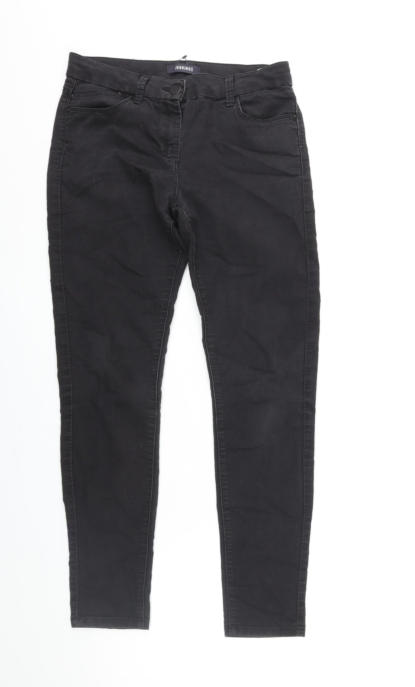 Womens UK Size 8 Marks and Spencer Regular Fit Skinny Black Jeans