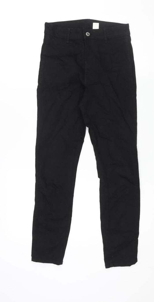 Womens UK Size 6 H&M Regular Fit Skinny Black Jeans