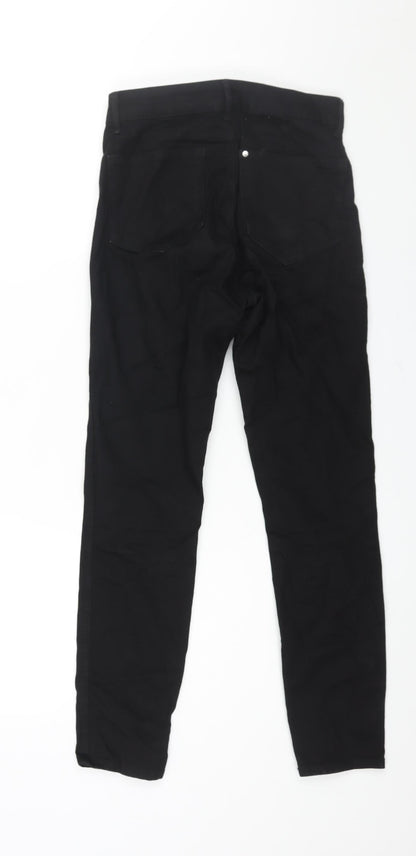 Womens UK Size 6 H&M Regular Fit Skinny Black Jeans