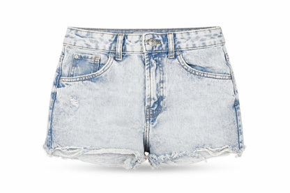 Womens UK Size 6 Denim & Co. Regular Fit Cut-Off Shorts