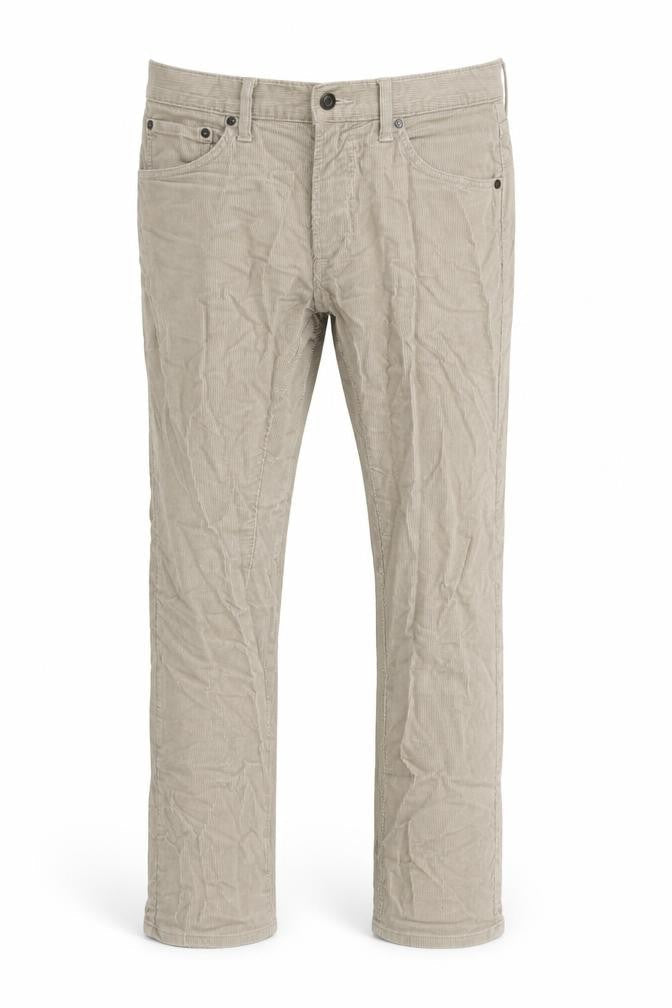 Mens UK Size 30 in Marks and Spencer Regular Fit  Beige Trousers