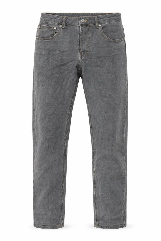 Mens UK Size 32 in ASOS Regular Fit Straight Grey Jeans