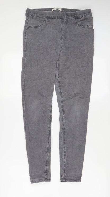 Womens UK Size 12 Marks and Spencer Regular Fit Jegging Grey Jeans