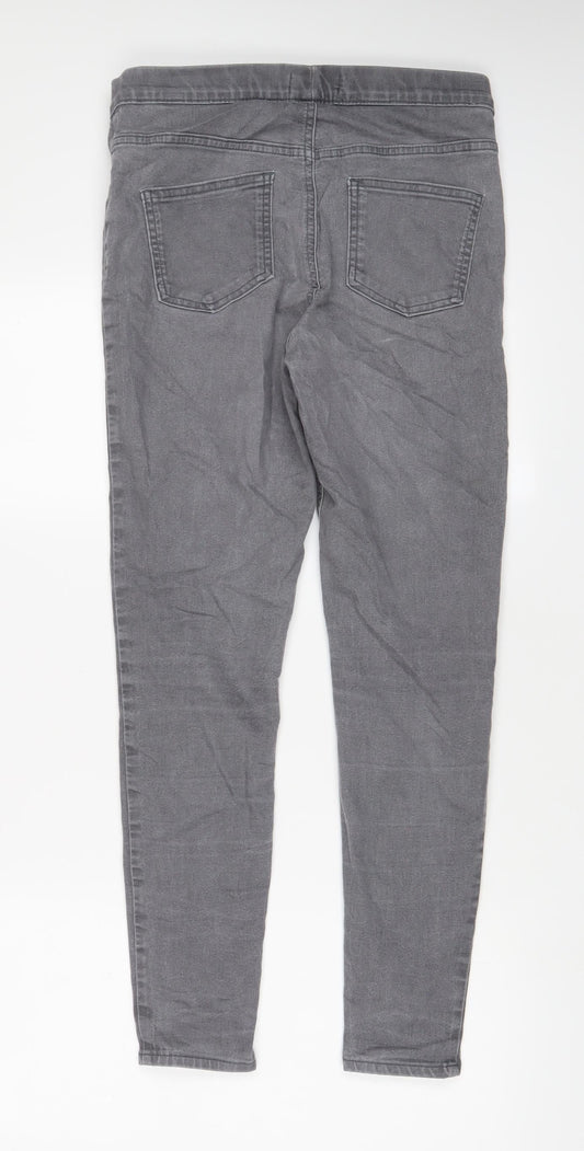 Womens UK Size 12 Marks and Spencer Regular Fit Jegging Grey Jeans