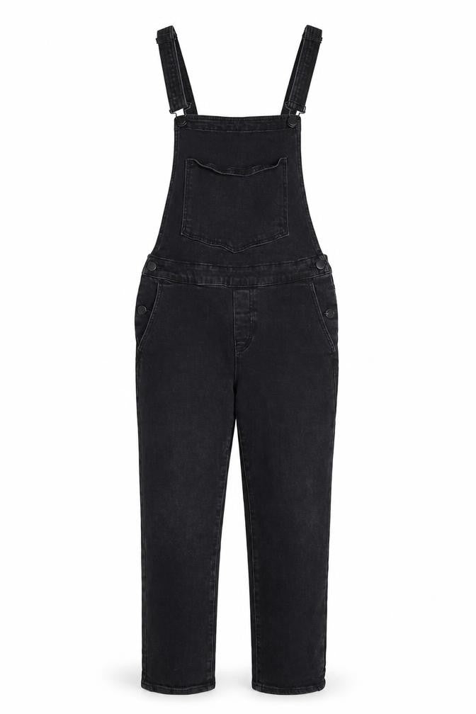 Womens UK Size S BDG One-Piece Black Dungaree