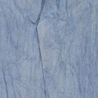 Womens UK Size 28 in Weekday Regular Fit Straight Blue Jeans