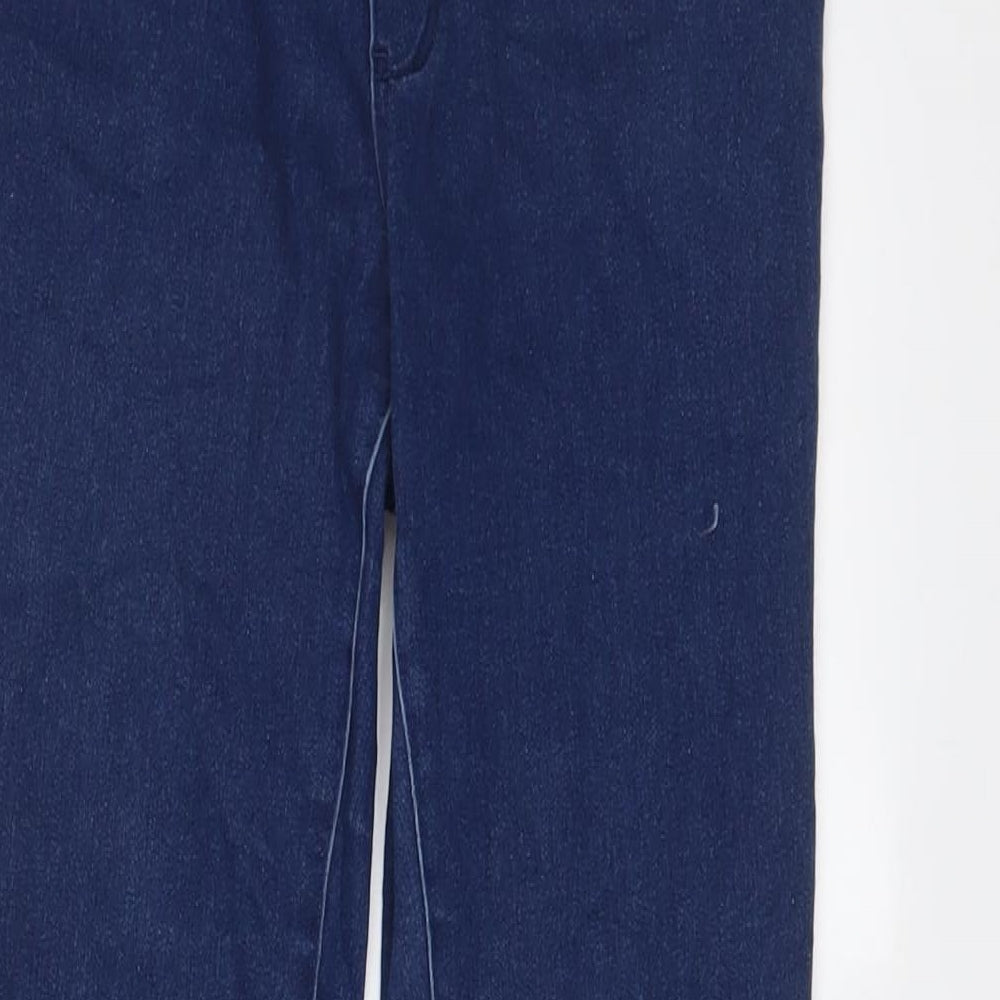 George Womens Blue Cotton Jegging Jeans Size 8 L28 in Regular